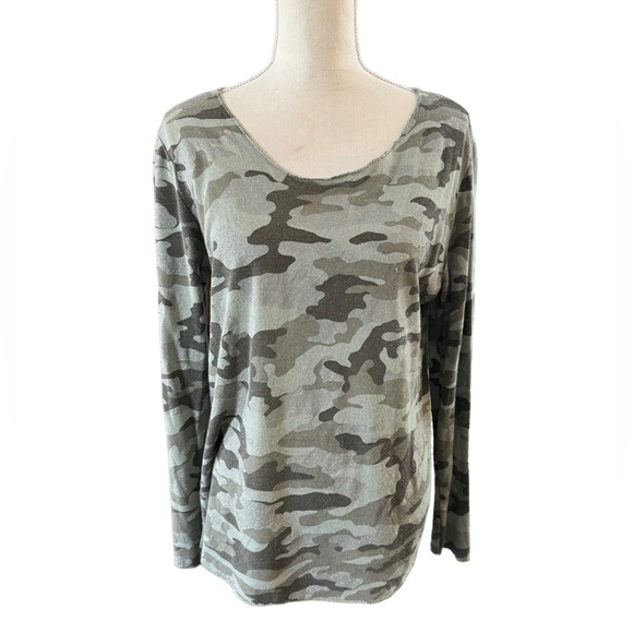 Made In Italy Shimmer Camo One Size Regular green - Picture 1 of 5